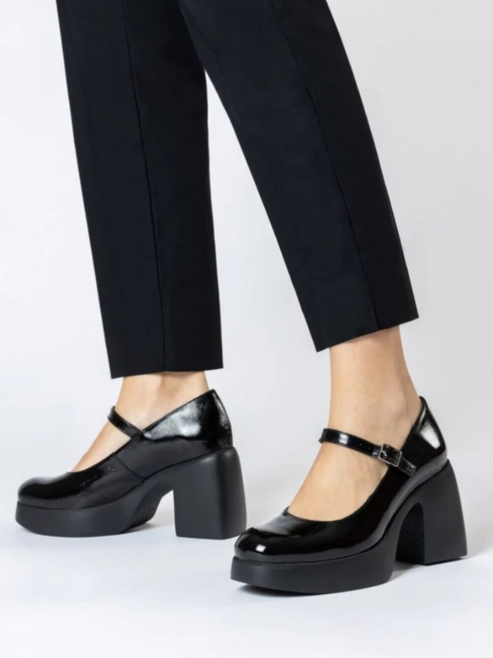 WONDERS Patent Leather Platform Mary Jane Heels | EU 40/US 9